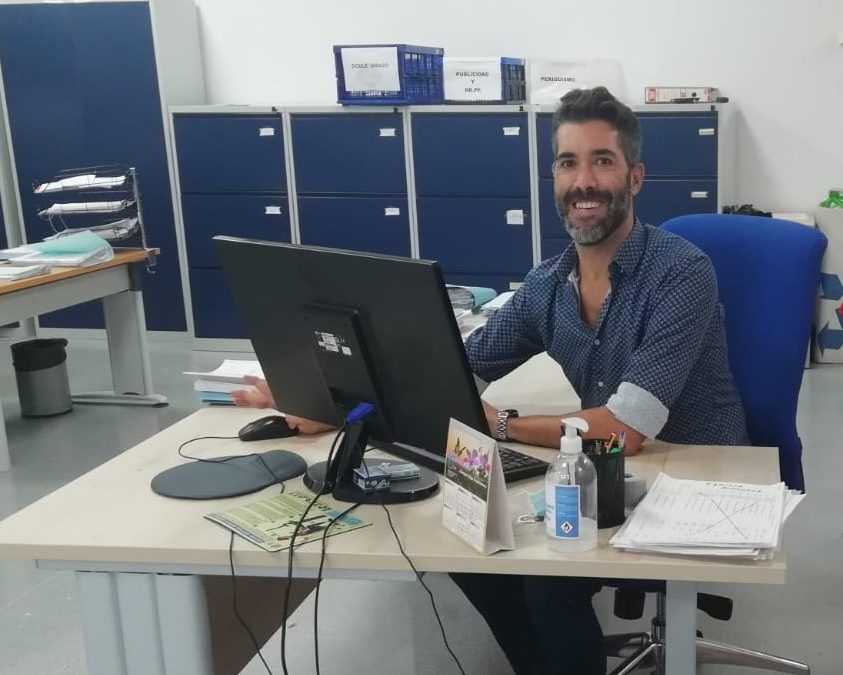 Luis García funcionario interino de la Escala Auxiliar de la Universidad de Sevilla