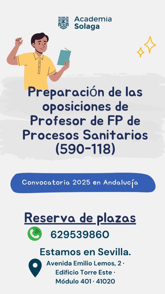 Oposiciones de Profesores de FP de Procesos Sanitarios